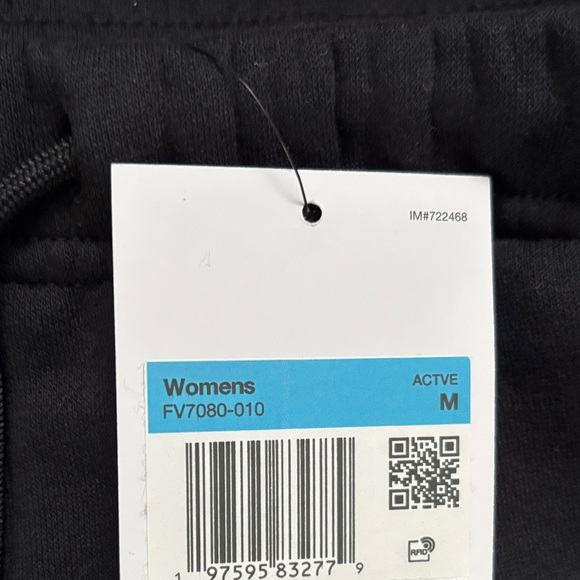 Jordan Women's Athletic Black Shorts - Picture 2 of 4
